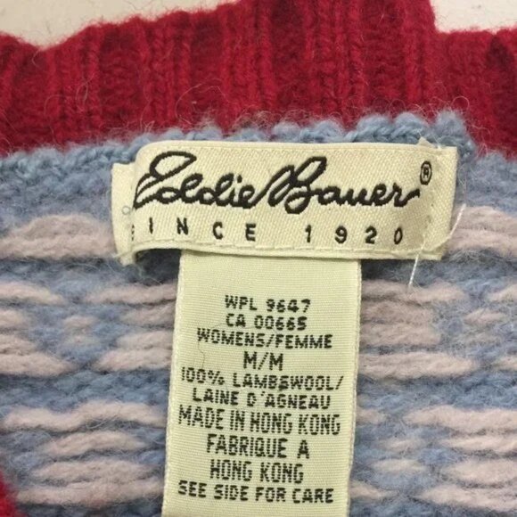 Felted 100% Lambswool Mittens Handcrafted from Repurposed Eddie Bauer Sweater - Picture 4 of 4